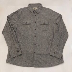 Grayers Outdoor Garments Heavyweight Shirt Jacket‎ Mens XXL 2XL Gray Heather